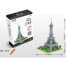 Pequeño edificio plástico del diamante del modelo de la torre Eiffel del juguete 193PCS con el certificado En71